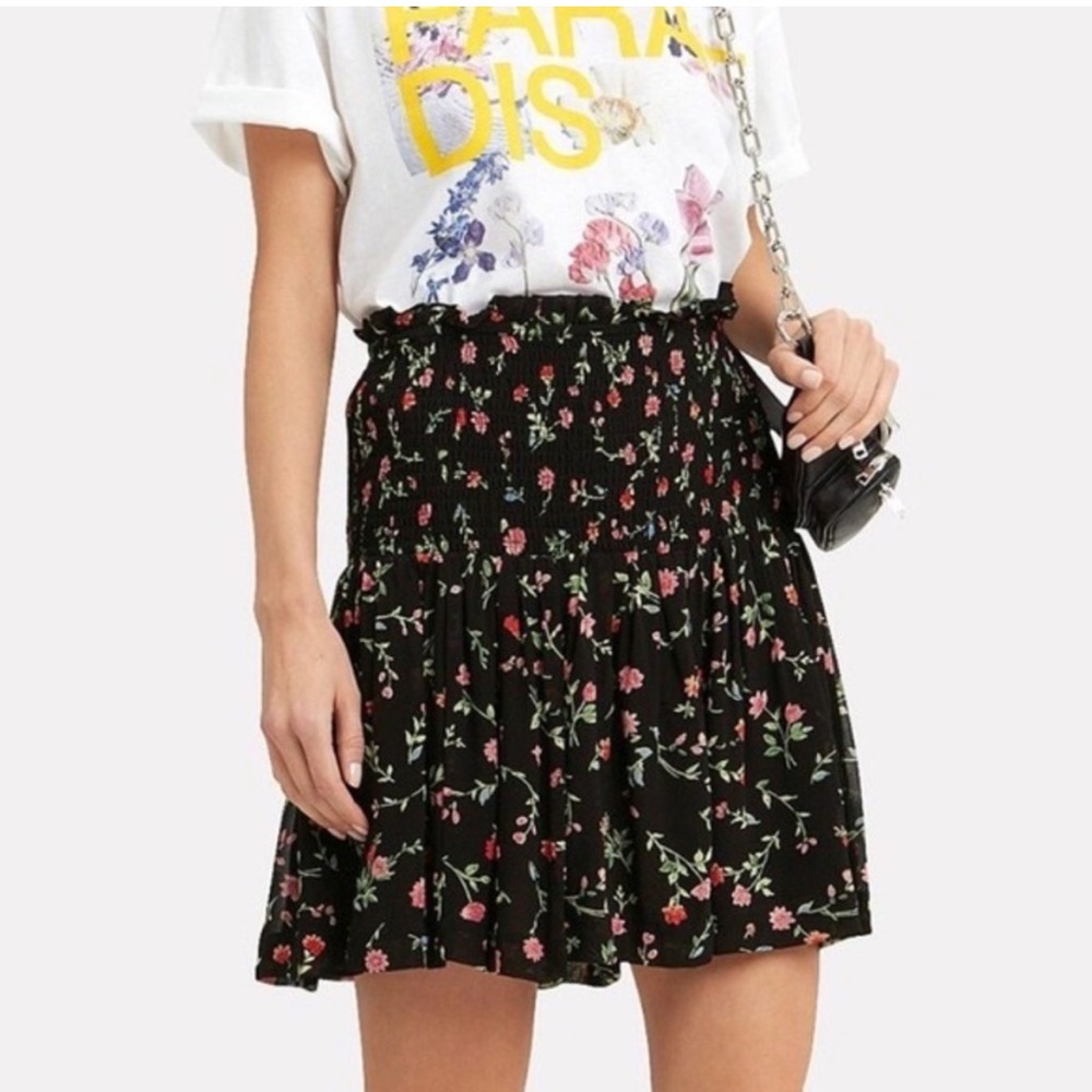 GANNI floral skirt